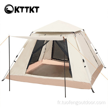 Tente d&#39;ouverture rapide du camping en plein air